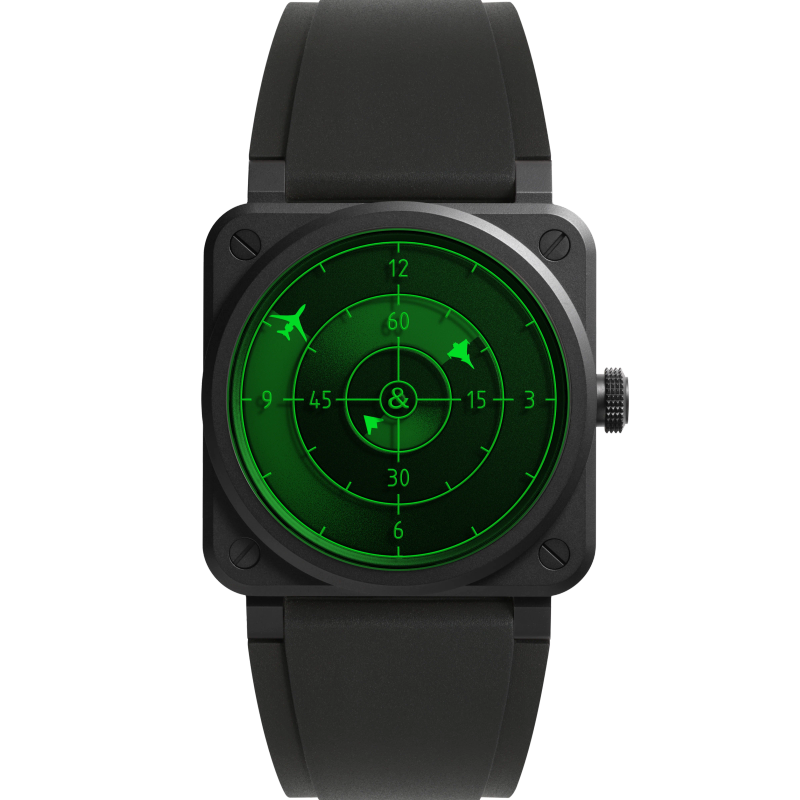bell_ross BR-03 Green Radar Ceramic BR03A-GRDR-CE/SRB