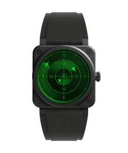 Bell & Ross BR-03 Green Radar Ceramic BR03A-GRDR-CE/SRB