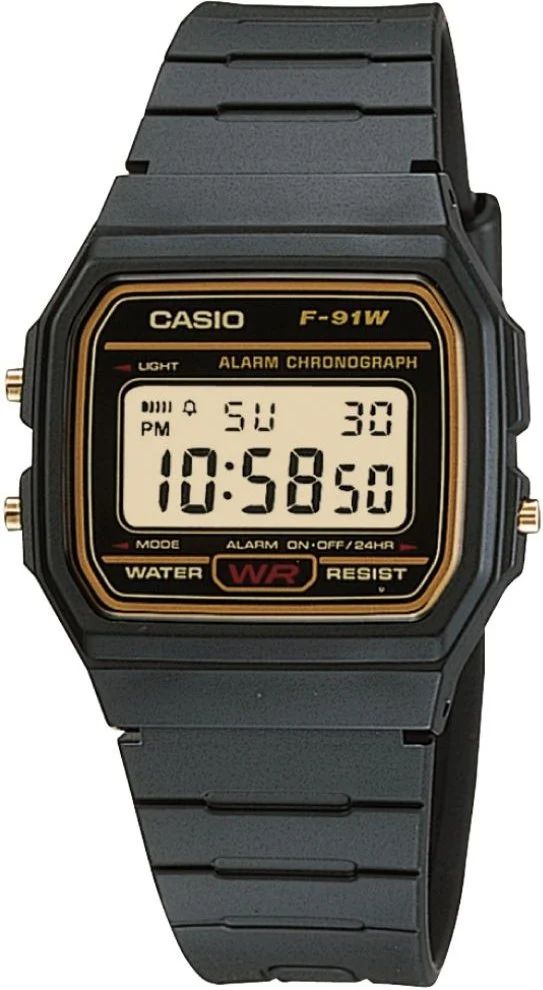 casio F-91WG-9QDF 33 mm
